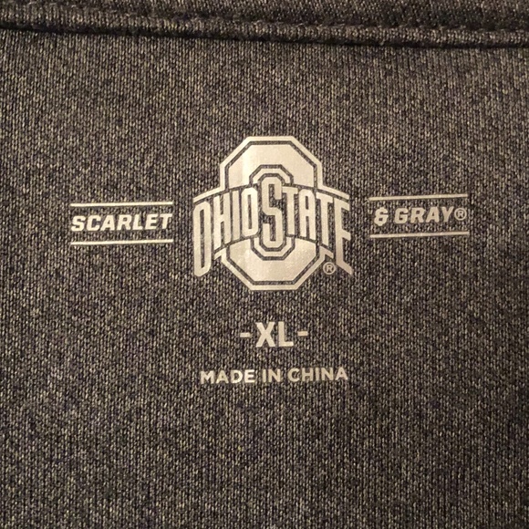 PRICE DROP NWOT Ohio State Buckeyes Quarter Zip Pullover - Picture 4 of 5